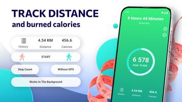 Step Tracker - Count My Steps پوسٹر