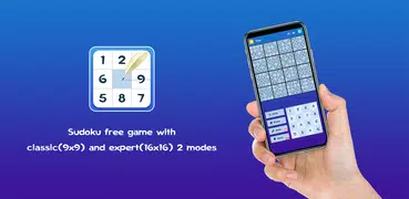 Sudoku -Classic & 16x16 Puzzle