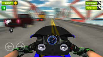 फ्री बाइक ट्रैफिक रेसिंग स्क्रीनशॉट 3