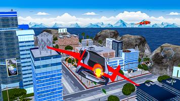 2 Schermata Flying Car Simulator 2019