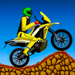 ”Dirt Bike Stunt Race Free 2D Adventure