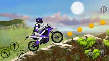 Dirt Bike Stunt Race Free 2D Adventure poster