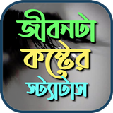 জীবনটা বড় কষ্টের sms ícone