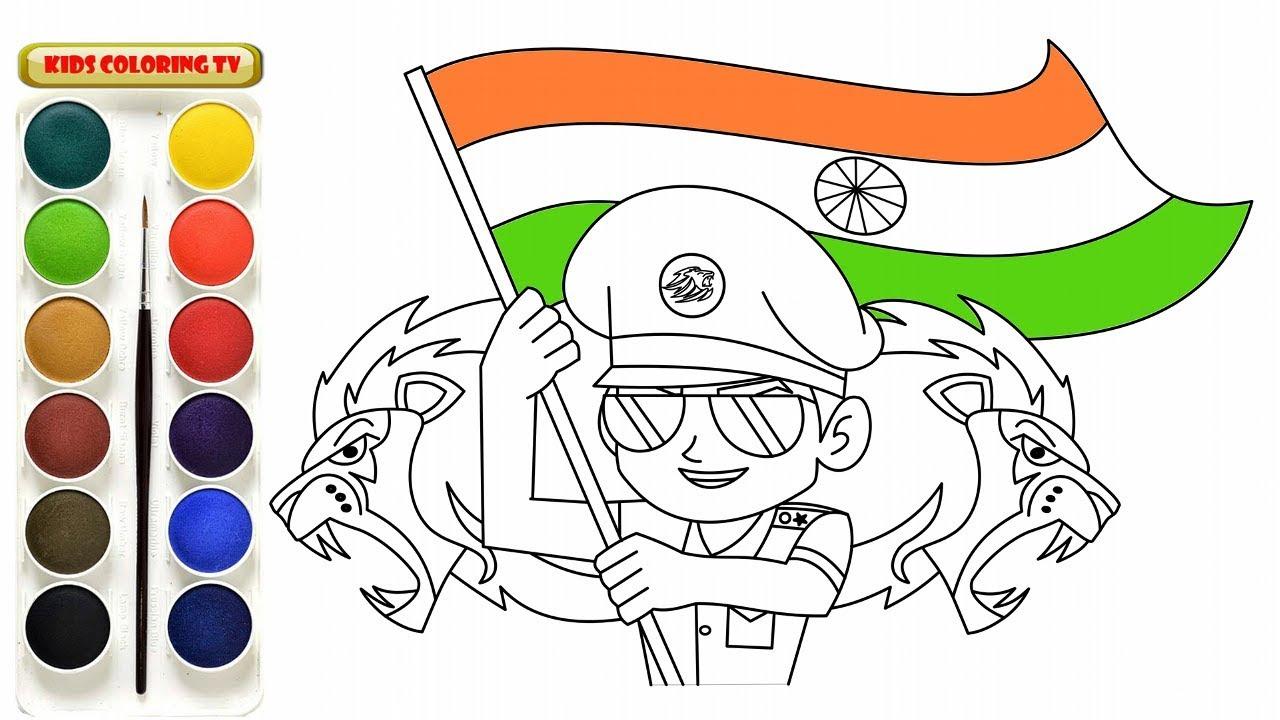 Coloring Little Singham : Cartoon Coloring Book APK pour Android Télécharger