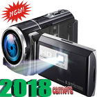 Flash-powered zoom camera icon