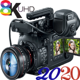 8k Full HD Video Camera أيقونة