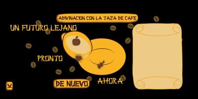 Adivinacion con de café poster