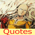 One Punch Man Quotes ícone