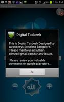 Digital Tasbeeh Pro AtoZ ™ capture d'écran 3