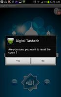 Digital Tasbeeh Pro AtoZ ™ capture d'écran 2