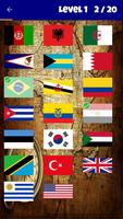 World Country Flags Puzzle capture d'écran 1