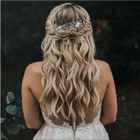 Coiffure de mariage icône