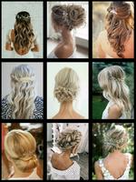 Coiffure de mariage Affiche