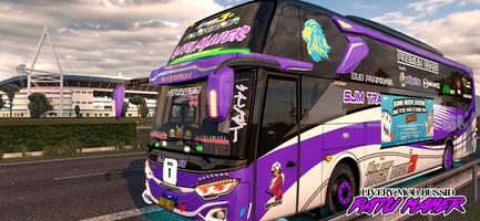 Livery Mod Bussid Ratu Maher الملصق