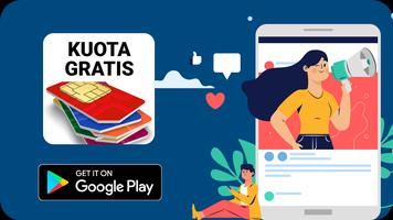 Cara Dapat Kuota Gratis poster