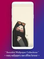 Niqab Wallpaper Ekran Görüntüsü 1