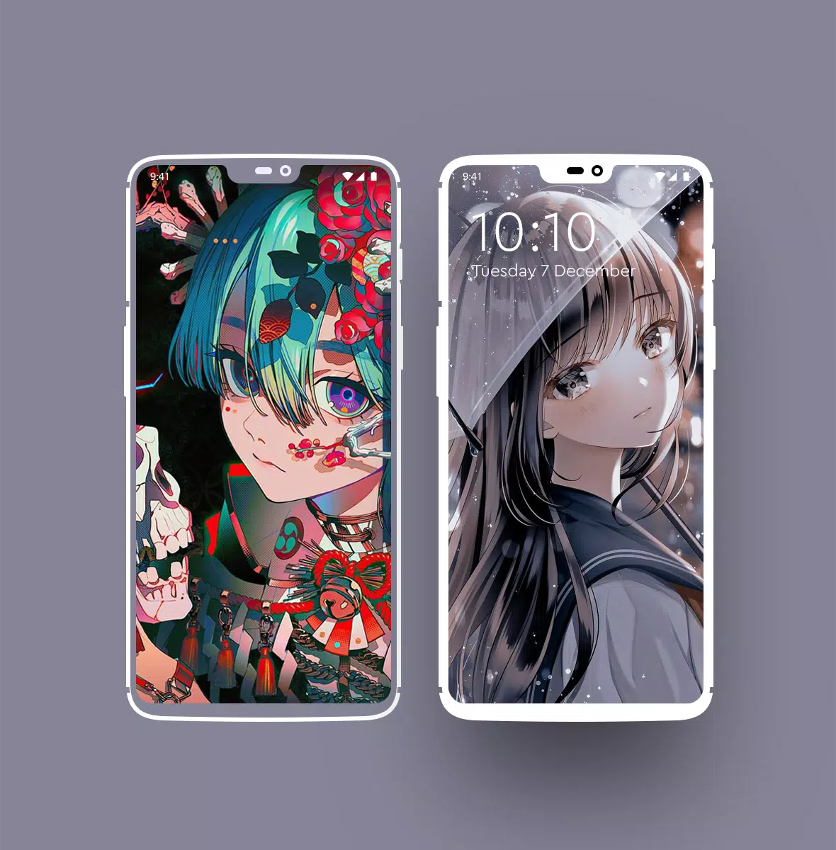 Android Mecha Anime Girl Mobile Phone Backgrounds, anime feminino android  Papel de parede de celular HD