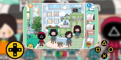 Squid Toca boca Rp Life Advice Ekran Görüntüsü 2