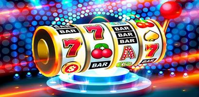 777 Lucky Slots Online Casino Plakat