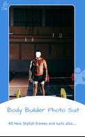 Body Builder Photo Suit الملصق