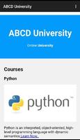 ABCD University постер