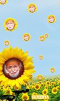 SAIBABA in Sunflower Garden Affiche
