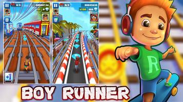 Subway Boy Run: Endless Runner Game постер