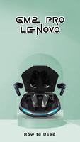 GM2 Pro Lenovo Earbuds Guide الملصق
