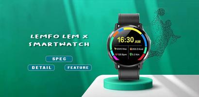 Lemfo LEM X Smart Watch Guide تصوير الشاشة 3