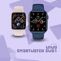 WiWU SW01 Smart Watch Guide Affiche
