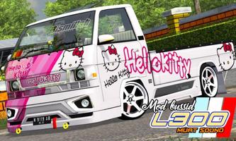 Bussid L300 Mod Knalpot captura de pantalla 3