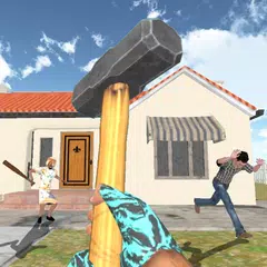 Скачать Granny Kick Neighbor: бабушка XAPK