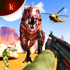 Gun Strike Shoot Dinosaur: Chasse aux dinosaures icône