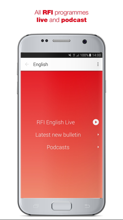 RFI Pure radio - Live streaming and podcast screenshot 1