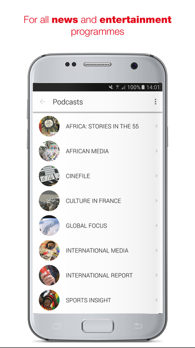 RFI Pure radio - Live streaming and podcast screenshot 2