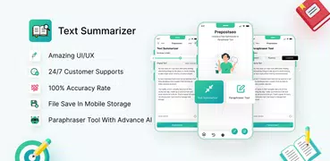 テキストサマライザー : Text Summarizer