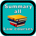 Summarize Law Course أيقونة