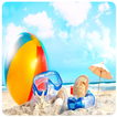Molduras para fotos de verão