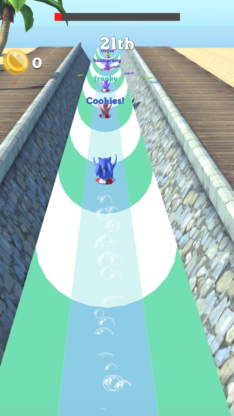 sonic water slide