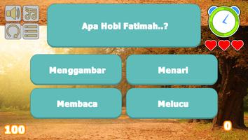 برنامه‌نما Fatimah Halilintar Trivia عکس از صفحه
