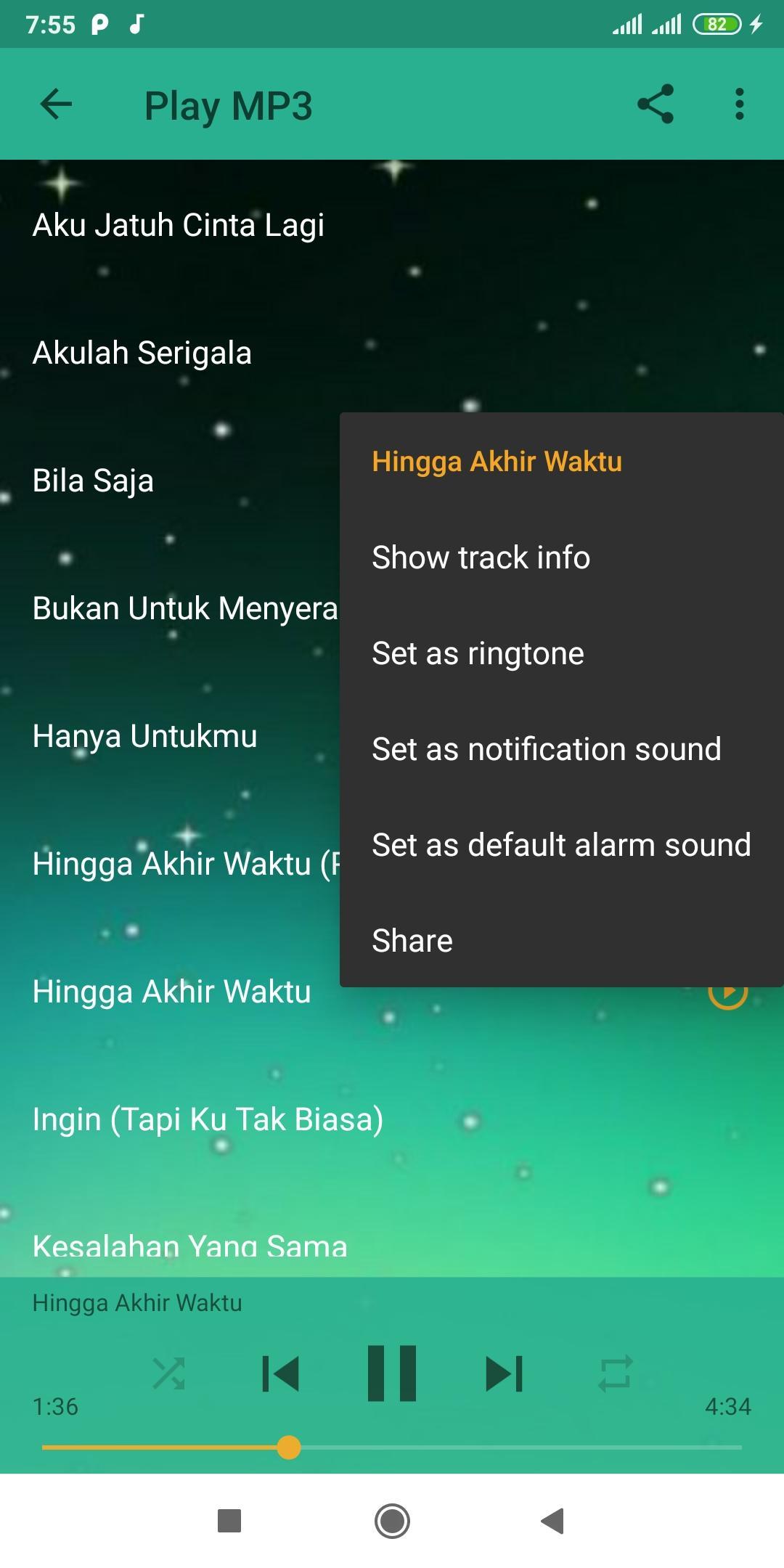 Lagu Nineball Hingga Akhir Waktu Offline Mp3 Para Android Apk Baixar