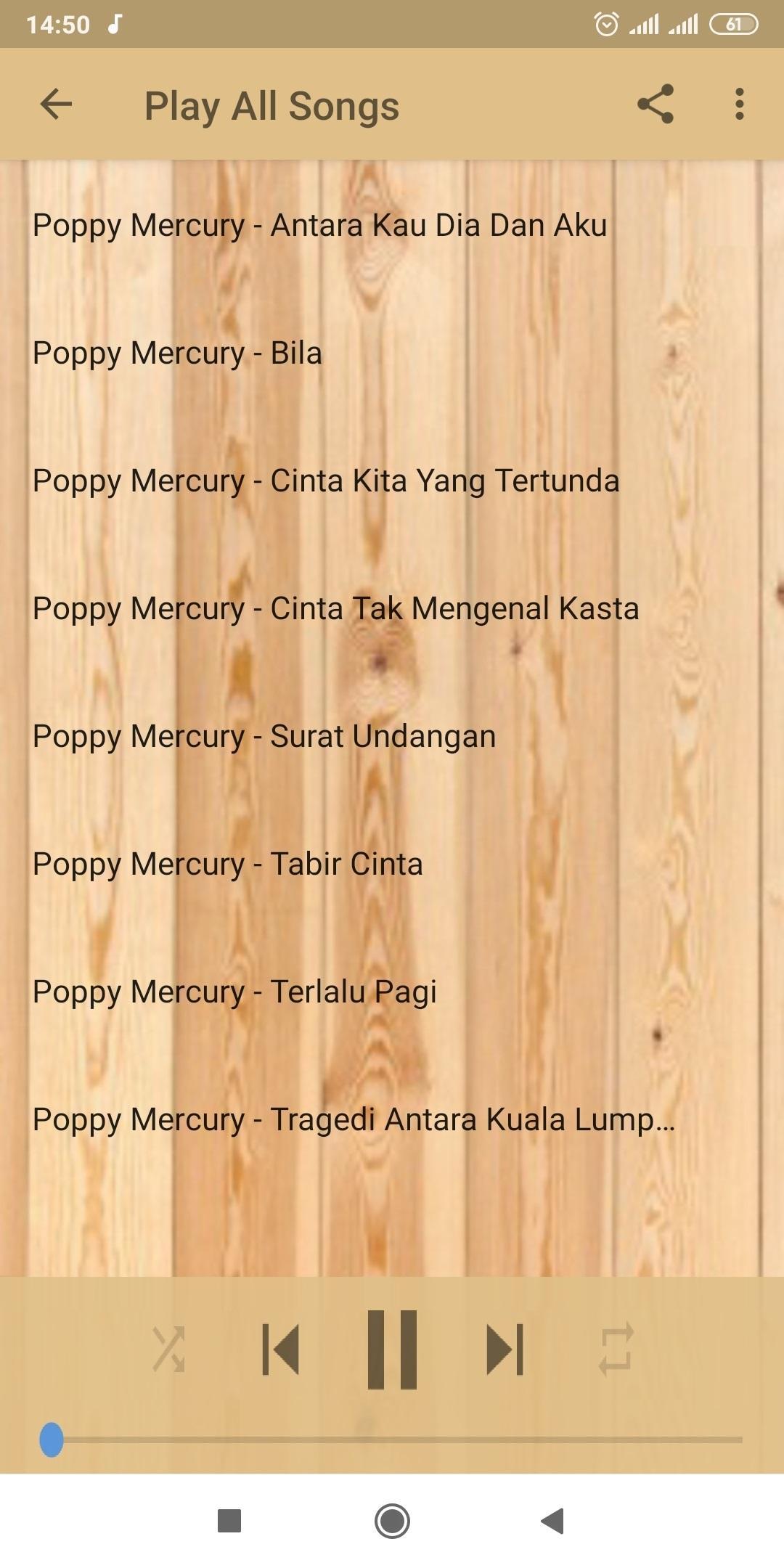 Lagu Poppy Mercury Surat Undangan Offline Mp3 For Android Apk Download