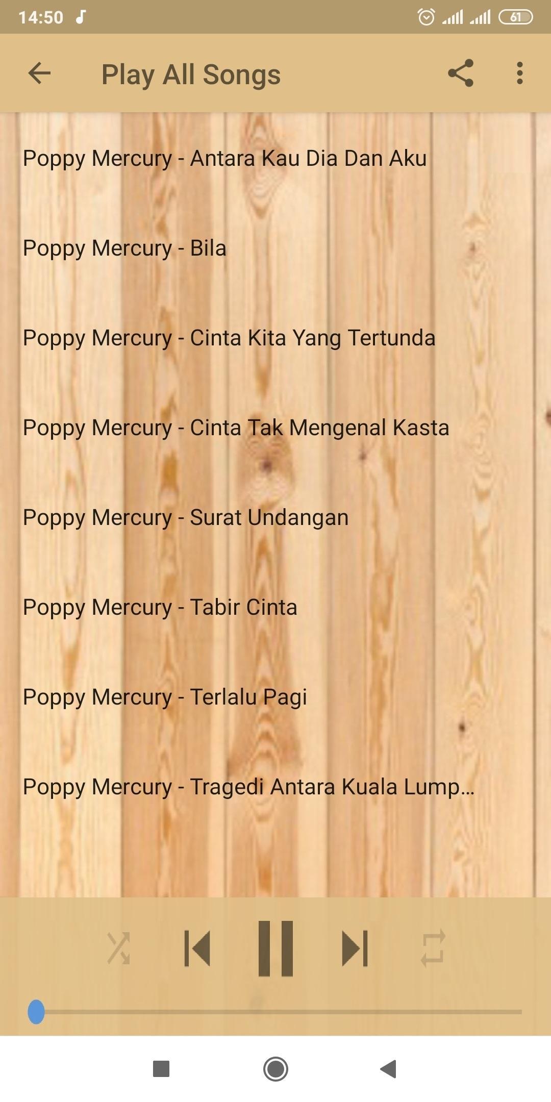 Lagu Poppy Mercury Surat Undangan Offline Mp3 For Android Apk Download