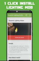 Dynamic Lighting for MCPE poster