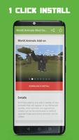 World Animals Mod for MCPE poster