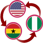 US Dollar To Ghanaian Cedi and NGN Converter App icon