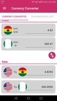 US Dollar To Ghanaian Cedi and NGN Converter App capture d'écran 2