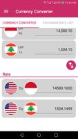 US Dollar To Indonesian Rupiah and LBP Converter captura de pantalla 2