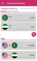 US Dollar To Maldivian Rufiyaa and AED Converter تصوير الشاشة 2