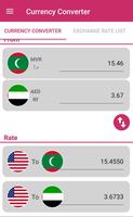 2 Schermata US Dollar To Maldivian Rufiyaa and AED Converter